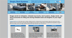 Desktop Screenshot of dinghydavitsystems.com